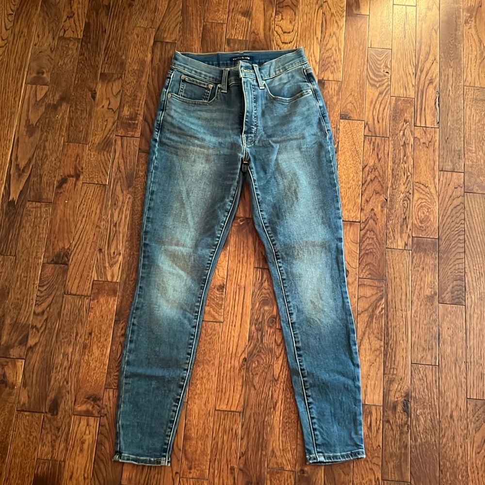 Lucky Brand High rise skinny Bridgette ankle jeans